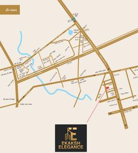 Project Image of 1332.0 - 1368.0 Sq.ft 2 BHK Apartment for buy in Ekaksh Elegance