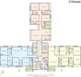 Project Image of 2693.0 - 3600.0 Sq.ft 4 BHK Apartment for buy in Mani Swarnamani