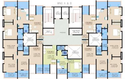 Project Image of 410.0 - 1580.0 Sq.ft 1 BHK Apartment for buy in Ambrosia Alley