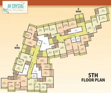 Project Image of 385.0 - 616.0 Sq.ft 1 BHK Apartment for buy in AV Crystal
