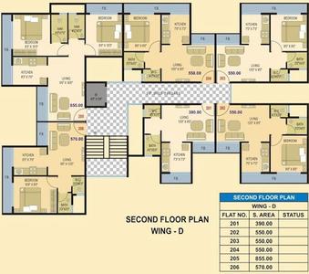 Project Image of 0.0 - 402.68 Sq.ft 2 BHK Apartment for buy in Riddhi Gokul Dham