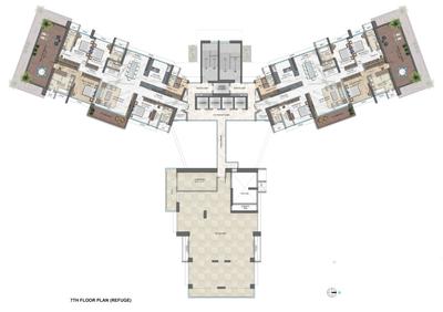 Project Image of 2955.0 - 3600.0 Sq.ft 4 BHK Apartment for buy in Wadhwa Panorama