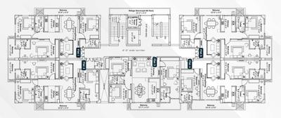 Project Image of 936.61 - 1048.57 Sq.ft 3 BHK Apartment for buy in Vanasthali Anju Sumitra Tower