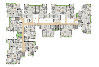 Project Image of 1720.0 - 2417.0 Sq.ft 2.5 BHK Apartment for buy in Veegaland Lluvia Garden