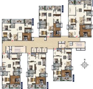 Project Image of 2100.0 - 6010.0 Sq.ft 3 BHK Apartment for buy in Vasavi Skyla