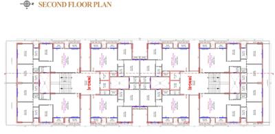 Project Image of 661.33 - 960.46 Sq.ft 2 BHK Apartment for buy in Gopinathji Sahjanand Sky