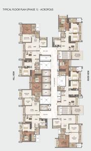 Project Image of 661.46 - 1000.83 Sq.ft 2 BHK Apartment for buy in Paradise Sai World City Phase 1