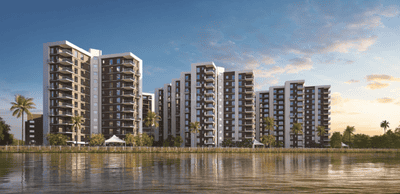 Project Image of 645.83 - 1065.63 Sq.ft 2 BHK Apartment for buy in Oceania Unimark Riviera Phase III