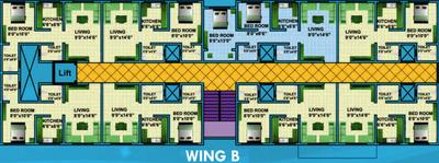 Project Image of 460.0 - 780.0 Sq.ft 1 BHK Apartment for buy in Shree Sai Vaishno Complex