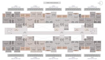 Project Image of 514.3 - 960.15 Sq.ft 1 BHK Apartment for buy in Silver Galaxy