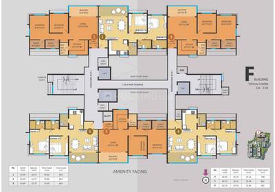 Project Image of 1250 Sq.ft 2 BHK Apartment / Flat for sale in Punawale for Rs. 8600000