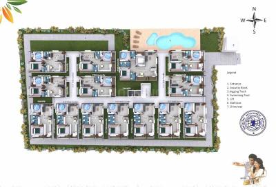 Project Image of 1050.0 - 1290.0 Sq.ft 2 BHK Apartment for buy in Sri Vidhathri Enclave