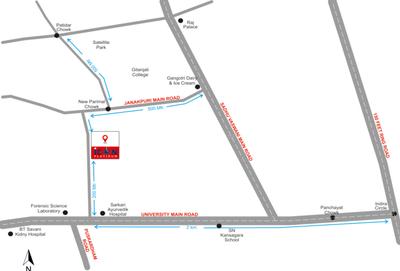 Project Image of 540.67 - 542.07 Sq.ft 2 BHK Apartment for buy in Gagan Icon Platinum