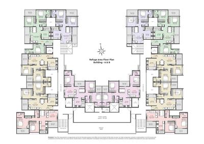 Project Image of 610.74 - 841.95 Sq.ft 2 BHK Apartment for buy in M2B Amaara