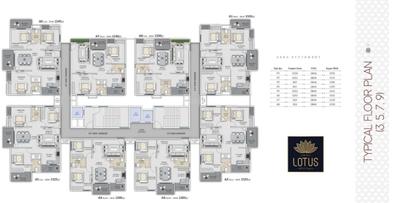 Project Image of 1175.0 - 1575.0 Sq.ft 2 BHK Apartment for buy in Ankuraa Lotus