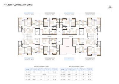 Project Image of 667.0 - 890.0 Sq.ft 2 BHK Apartment for buy in Ivory Heights