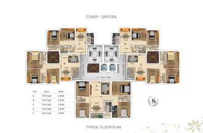 Project Image of 870.0 - 2848.0 Sq.ft 2 BHK Apartment for buy in Rajwada Royal Gardens