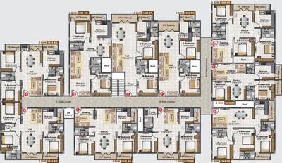 Project Image of 1200.0 - 1500.0 Sq.ft 2 BHK Apartment for buy in SM Platina