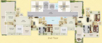 Project Image of 310.0 - 421.0 Sq.ft 1 BHK Apartment for buy in Unimont Coral