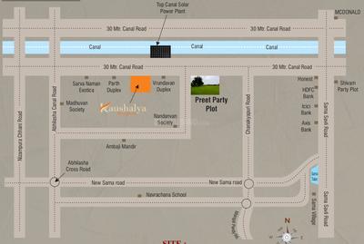 Saroliya Kaushalya Heights Location Plan 1