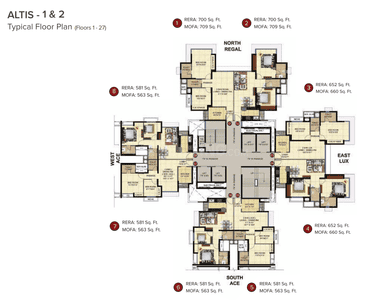 Project Image of 449.0 - 926.0 Sq.ft 1 BHK Apartment for buy in Marathon Nexzone