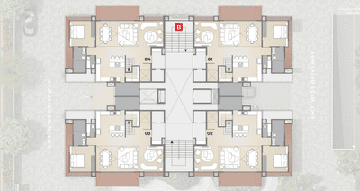 Project Image of 2458.05 - 2739.52 Sq.ft 5 BHK Apartment for buy in Viviana Westin 2