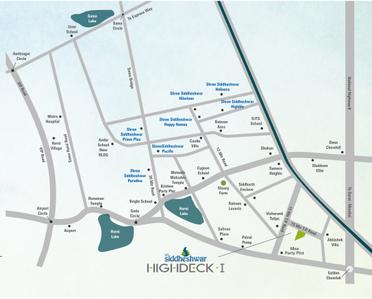 Project Image of 863.0 - 1136.0 Sq.ft 3 BHK Apartment for buy in Nyalkaran Shree Siddheshwar Highdeck 1
