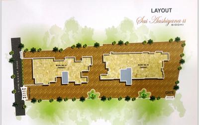 Project Image of 375.0 - 760.0 Sq.ft 1 RK Apartment for buy in Sai Aashiyana 2