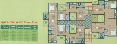 Project Image of 0.0 - 331.0 Sq.ft 1 BHK Apartment for buy in Siddhivinayak Gulmohar Park