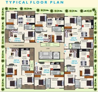 Project Image of 975.0 - 1400.0 Sq.ft 2 BHK Apartment for buy in Ganesh Shree Kamala