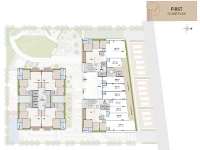 Project Image of 2205.0 - 2403.0 Sq.ft 3 BHK Apartment for buy in Kesari Hilltown Lavish