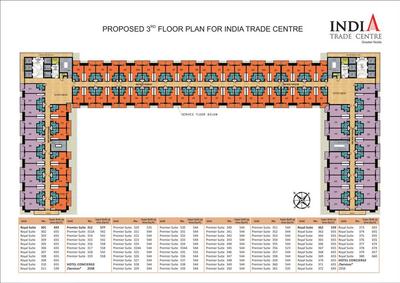 Project Image of 550.0 - 650.0 Sq.ft 1 BHK Apartment for buy in Omaxe India Trade Centre