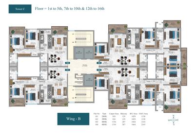 Project Image of 1338.0 - 2525.0 Sq.ft 2 BHK Apartment for buy in Winsome Icon