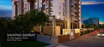 Project Image of 0.0 - 848.0 Sq.ft 3 BHK Apartment for buy in Paranjape Swapna Samrat