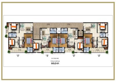 Project Image of 1120.0 - 2200.0 Sq.ft 2 BHK Apartment for buy in The Grand Estate