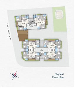 Project Image of 1182.31 - 1291.02 Sq.ft 3 BHK Apartment for buy in Shyam 95