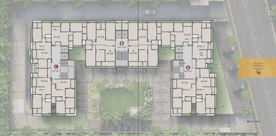 Project Image of 911.92 - 932.26 Sq.ft 3 BHK Apartment for buy in Satvam Viburnum