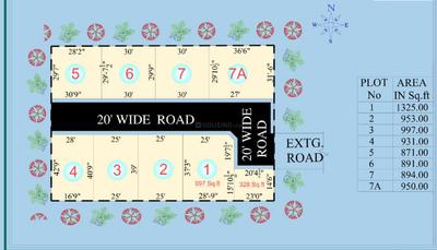 Sai JP Nagar Layout Plan 1