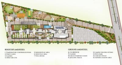 Project Image of 818.0 - 1588.0 Sq.ft 2 BHK Apartment for buy in The Trinity