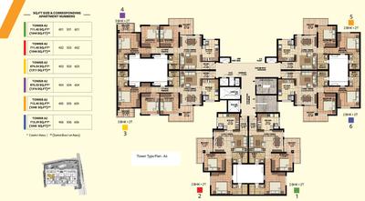Project Image of 994.0 - 1335.0 Sq.ft 2 BHK Apartment for buy in Akshaya Orlando Phase I