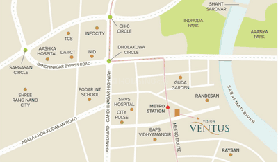 Project Image of 3204 Sq.ft 4 BHK Apartment / Flat for sale in Randesan for Rs. 15500000