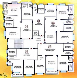 Project Image of 577.0 - 1304.0 Sq.ft 1 BHK Apartment for buy in Dimension Anil Ajit Apartment