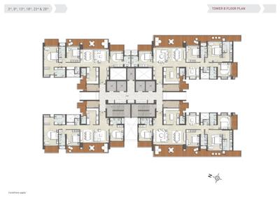 Project Image of 3011 Sq.ft 3 BHK Apartment / Flat for sale in Sector 128 for Rs. 71000000