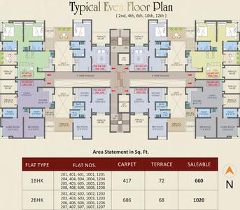 Project Image of 0.0 - 565.0 Sq.ft 2 BHK Apartment for buy in Setpal Palazzo