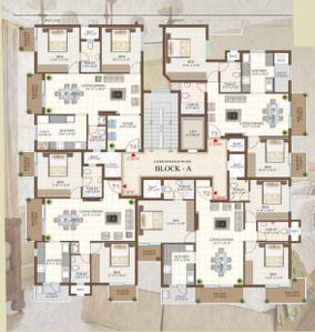 Project Image of 1073.0 - 1440.0 Sq.ft 2 BHK Apartment for buy in ABD Pinaki Paradise