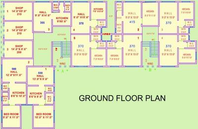 Project Image of 355.0 - 615.0 Sq.ft 1 RK Apartment for buy in Kritika Chandikadevi Apartment