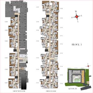 Project Image of 1189.0 - 2579.0 Sq.ft 2 BHK Apartment for buy in Casagrand Massimo