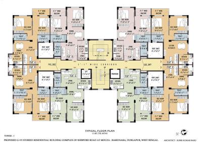 Project Image of 977.0 - 1253.0 Sq.ft 2 BHK Apartment for buy in Shrachi Greenview