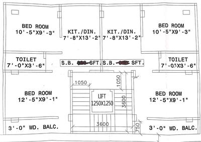 Grihoprobesh Dineshlata Grihoprobesh Dineshlata Cluster Plan from 1st to 3rd Floor 1