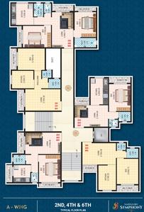 Project Image of 243.0 - 540.0 Sq.ft 1 RK Apartment for buy in Sadguru Symphony